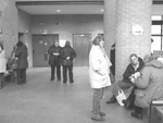 pausa pranzo - processo eternit- palazzo di giustizia torino